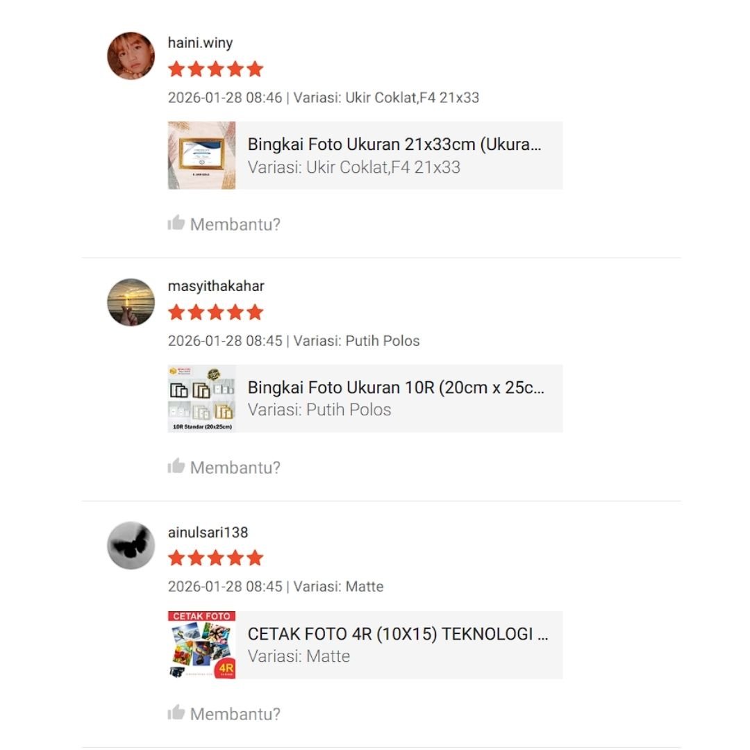 Ulasan pelanggan Shopee SIWA Express