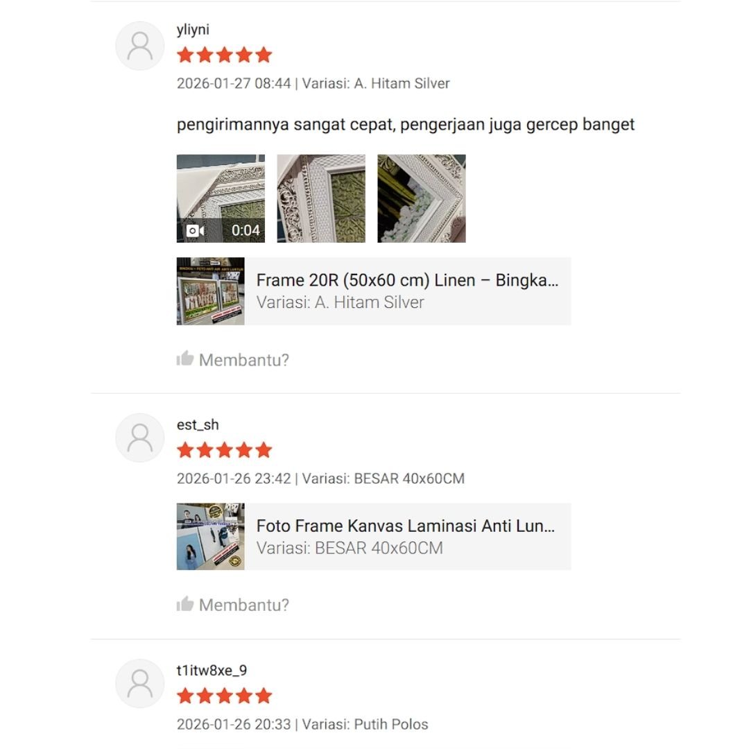 Testimoni pelanggan Shopee SIWA Express