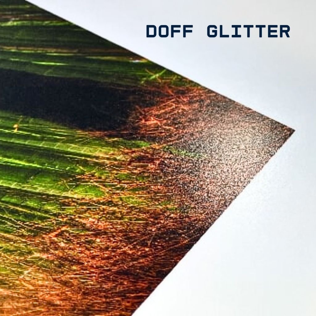 Laminasi Doff Glitter Cetak Foto