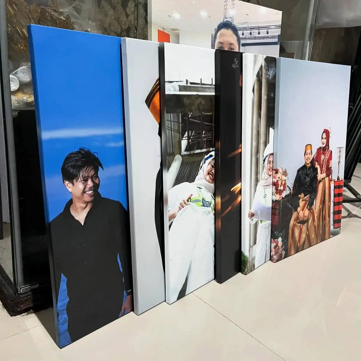 Bukti pesanan frameless fiber kanvas 1