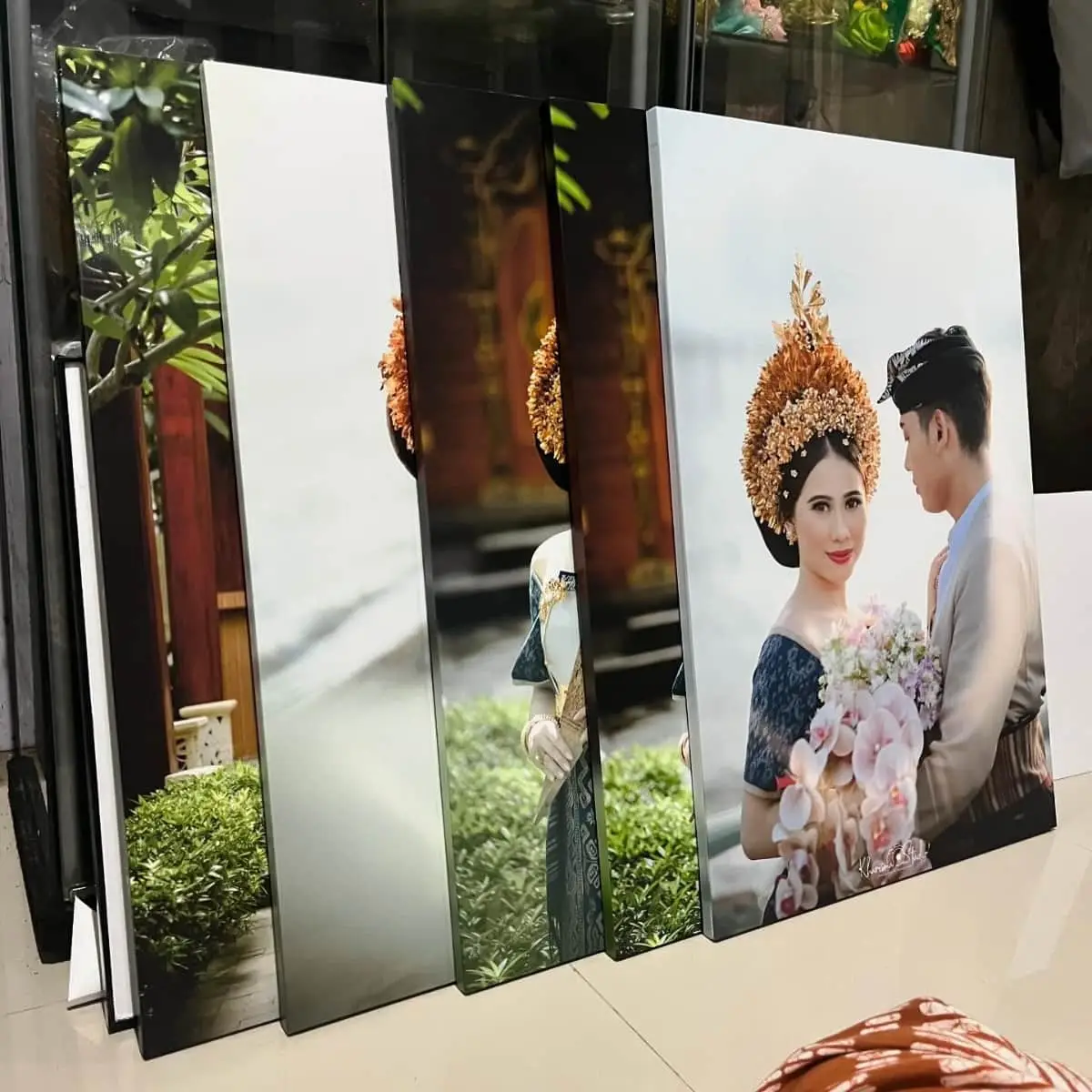 Bukti pesanan frameless fiber kanvas 10