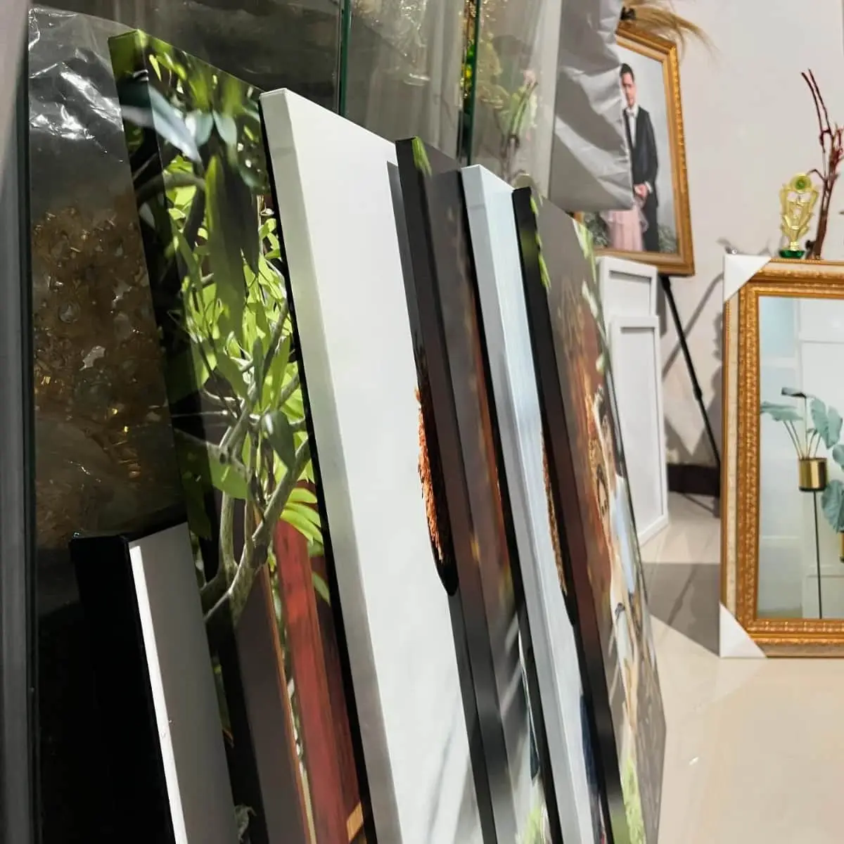 Cetak foto frameless