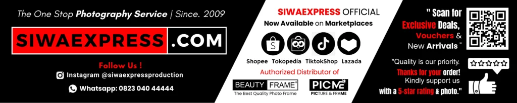 Siwa Express Makassar. Pusat Cetak Foto Kilat & Grosir Bingkai Premium sejak 2009