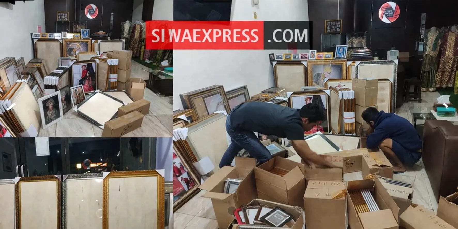 Banner Official Siwa express Spesialis Cetak Foto Makassar