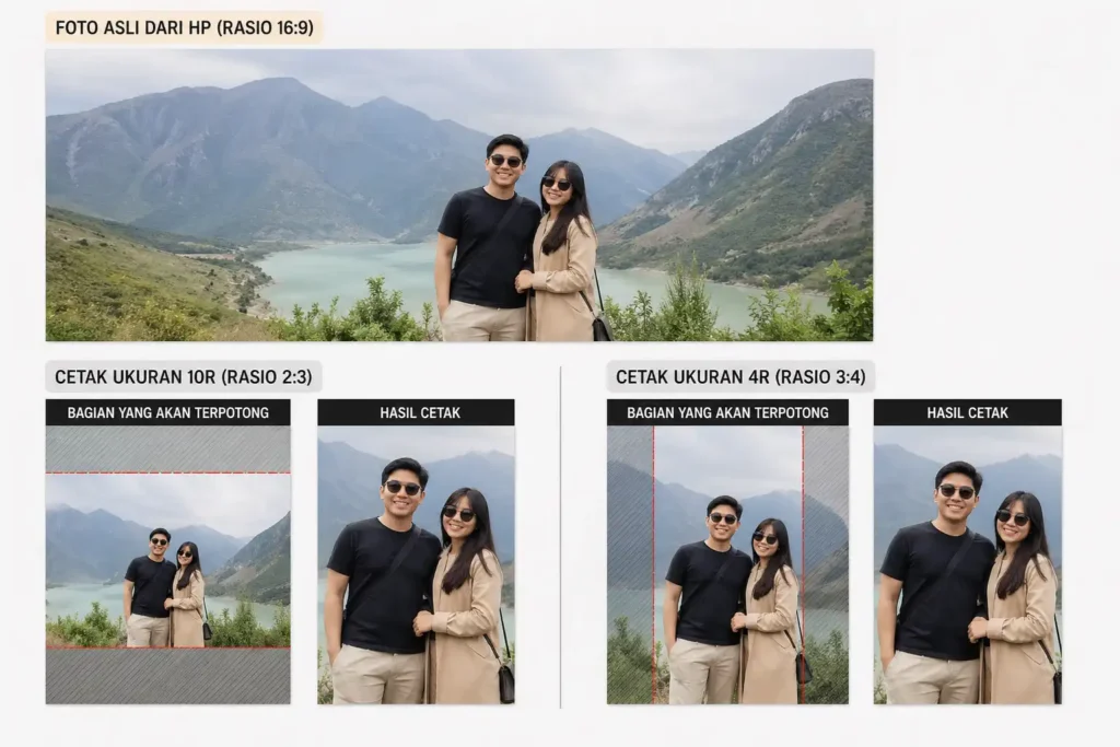 Ketika Rasio Foto Tidak Sejalan dengan Ukuran Cetak