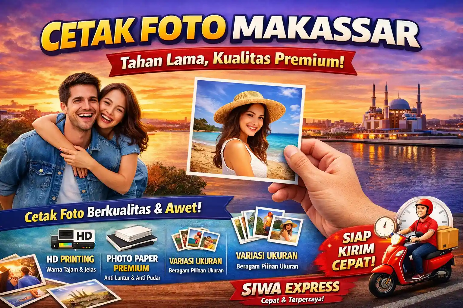 cetak foto makassar tahan lama kualitas premium siwa express