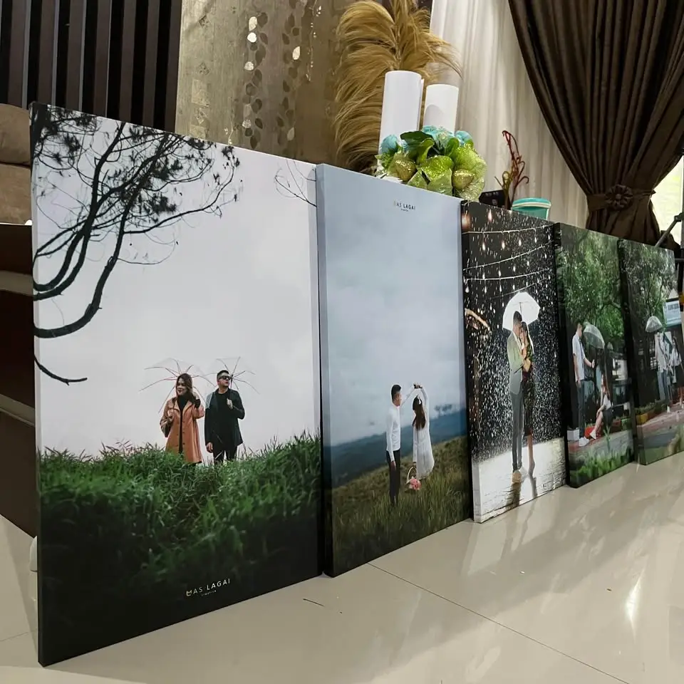 hasil cetak foto wedding makassar premium siwa express