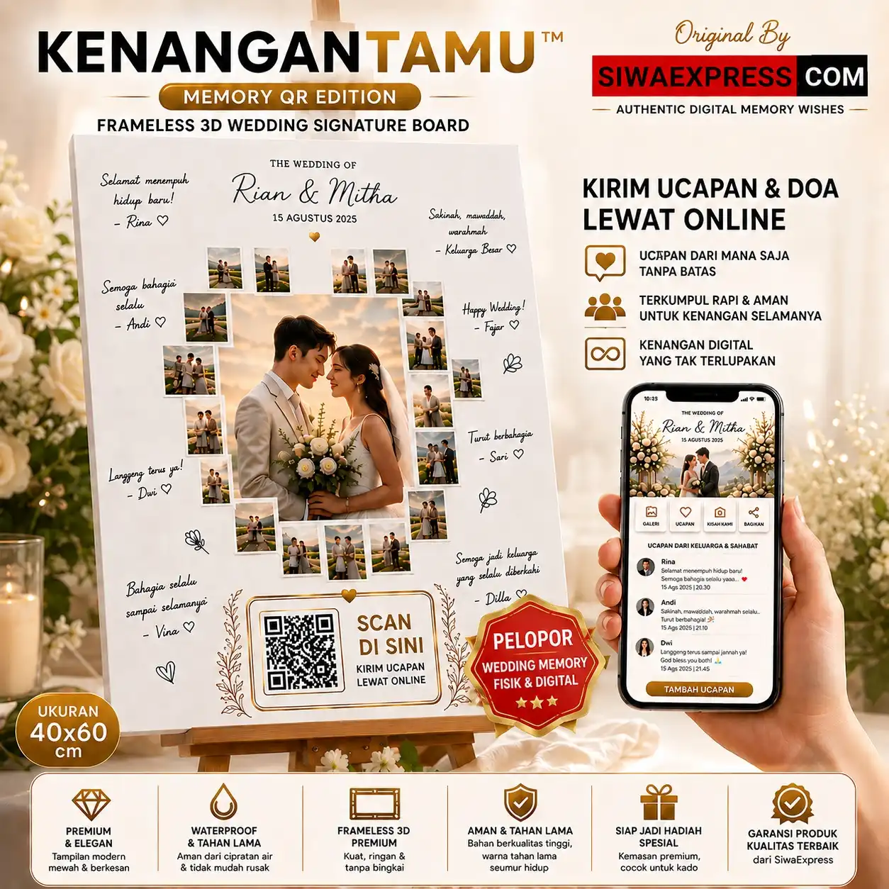 Original By SiwaExpress Authentic Wedding Memory Experience