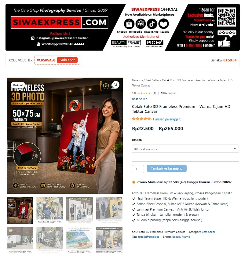 platform online shop official Siwa Express yang dirancang untuk memberikan pengalaman belanja yang lebih cepat, praktis, dan profesional