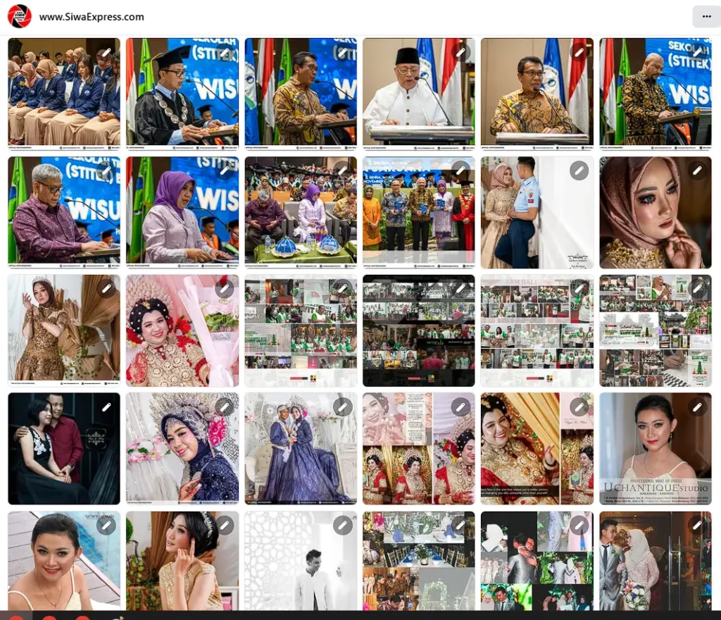 berbagai event jasa dokumentasi siwa express sejak 2009 hijngga saat ini