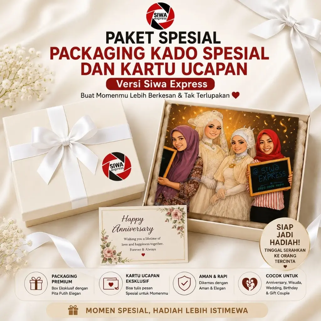 Kado Spesial Estetik, Anti Air & Tahan Puluhan Tahun