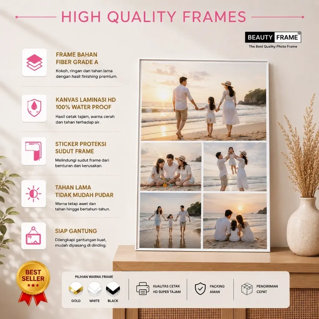 Cetak Photo Frame Blok Kolase 40x60CM