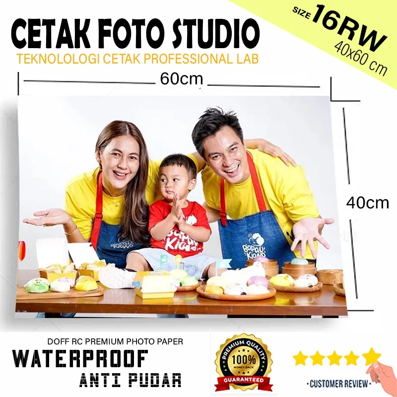 CETAK FOTO PRFESSIONAL UKURAN BESAR 16R / 16RW / 16RS / 16RP LONG DOFF RC LUSTER COCOK UNTUK AGEN RESELLER